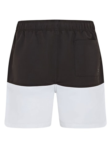 Reebok Badeshorts "Rory" in Schwarz/ Weiß