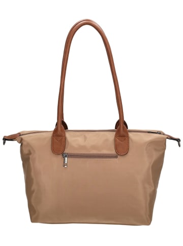 Charm Shopper bag w kolorze beżowym - 42 x 25 x 15 cm