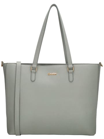 Charm Shopper in Grau - (B)45 x (H)31 x (T)13 cm