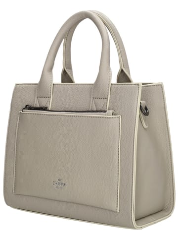 Charm Henkeltasche in Taupe - (B)26 x (H)21 x (T)13 cm