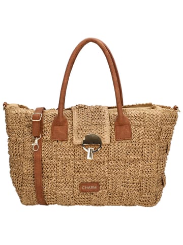 Charm Shopper lichtbruin - (B)41 x (H)24 x (D)10 cm