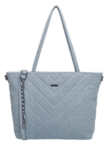 Charm Shopper in Hellblau - (B)44 x (H)30 x (T)11 cm