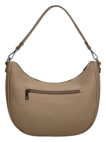 Charm Schultertasche in Hellbraun - (B)37 x (H)37 x (T)10 cm