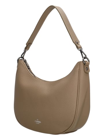 Charm Schultertasche in Hellbraun - (B)37 x (H)37 x (T)10 cm
