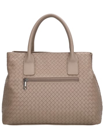 Charm Handtas taupe - (B)37 x (H)30 x (D)12 cm