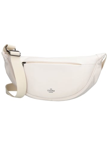 Charm Umhängetasche in Creme - (B)39 x (H)19 x (T)11 cm