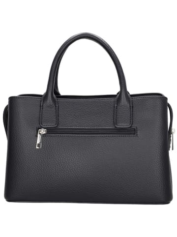 Charm Henkeltasche in Dunkelblau - (B)32 x (H)20 x (T)15 cm