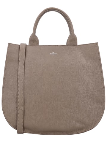 Charm Henkeltasche in Taupe - (B)33 x (H)30 x (T)14 cm