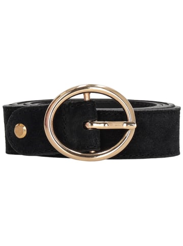 Charm Gürtel in Schwarz