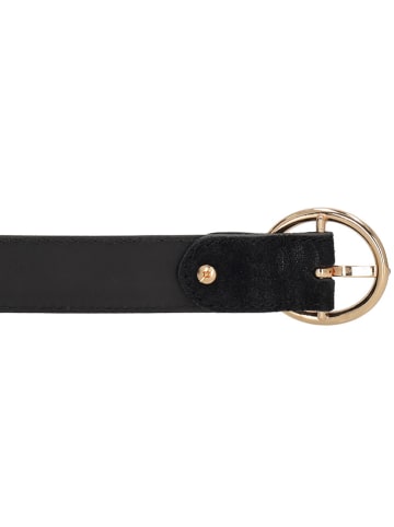 Charm Gürtel in Schwarz