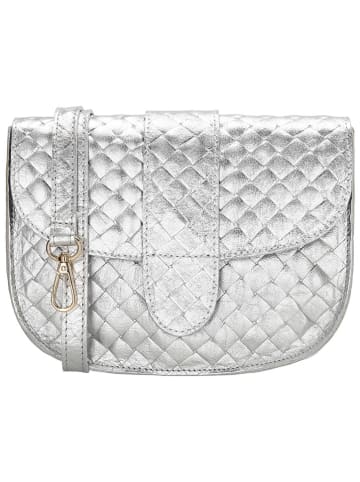 Charm Torebka w kolorze srebrnym - 21 x 16 x 6 cm