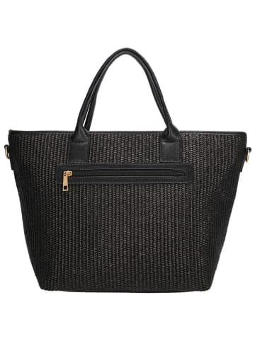 Charm Henkeltasche in Schwarz - (B)30 x (H)26 x (T)18 cm