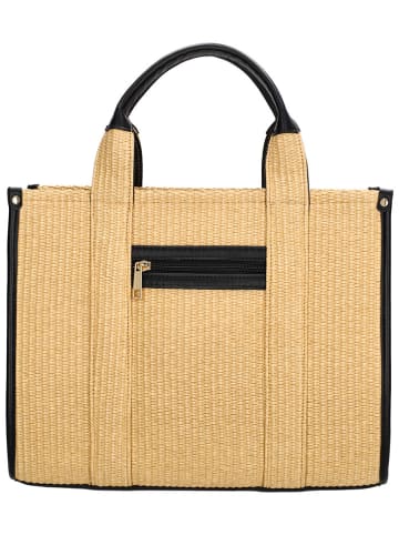 Charm Henkeltasche in Beige - (B)35 x (H)30 x (T)15 cm