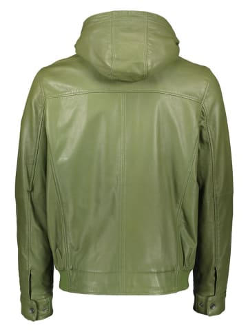 Bugatti Lederjacke in Grün