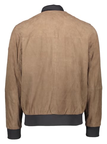 Bugatti Lederjacke in Beige