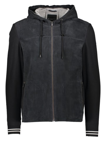 Bugatti Lederjacke in Dunkelblau
