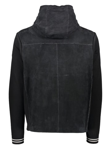 Bugatti Lederjacke in Dunkelblau