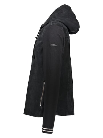 Bugatti Lederjacke in Dunkelblau