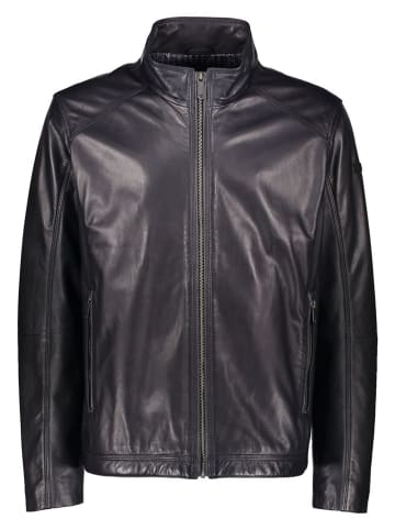 Bugatti Lederjacke in Dunkelblau