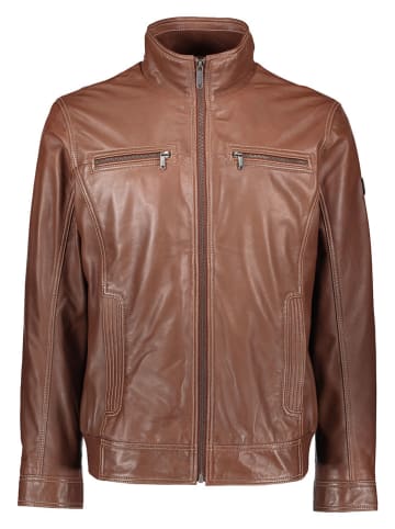Bugatti Lederjacke in Hellbraun