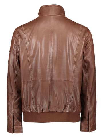 Bugatti Lederjacke in Hellbraun