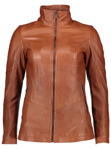 Bugatti Lederjacke in Hellbraun