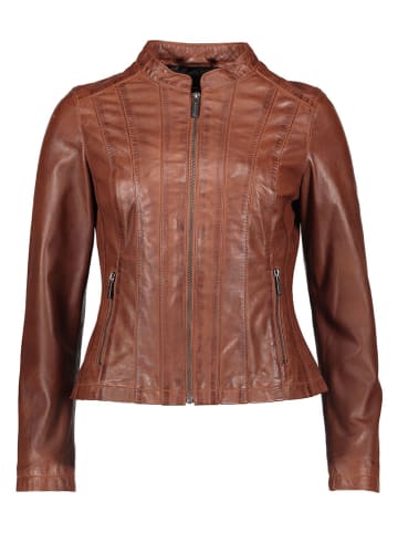 Bugatti Lederjacke in Hellbraun
