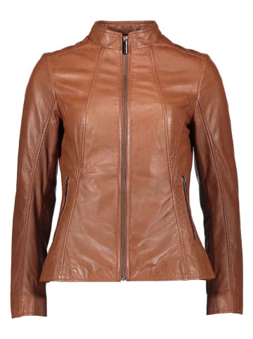 Bugatti Lederjacke in Hellbraun