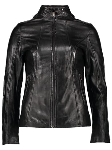 Bugatti Lederjacke in Schwarz