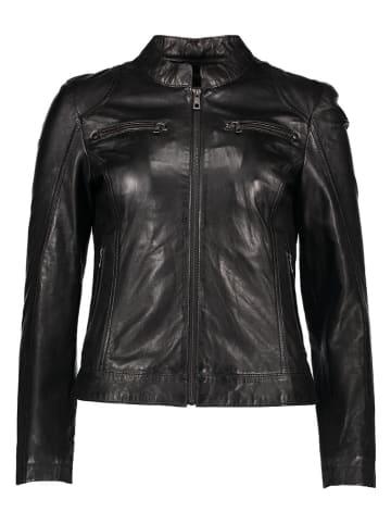 Bugatti Lederjacke in Schwarz