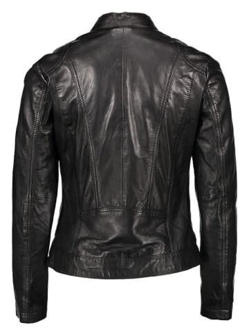 Bugatti Lederjacke in Schwarz