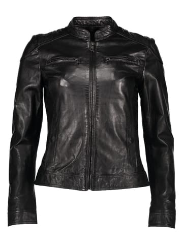 Bugatti Lederjacke in Schwarz