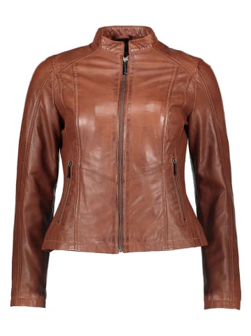Bugatti Lederjacke in Hellbraun