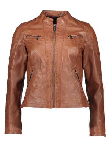 Bugatti Lederjacke in Hellbraun