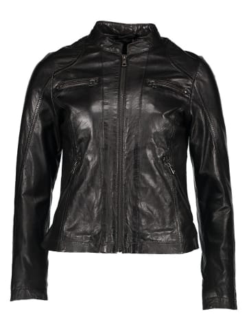 Bugatti Lederjacke in Schwarz