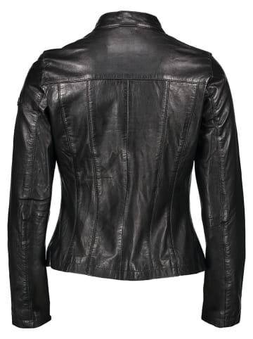 Bugatti Lederjacke in Schwarz