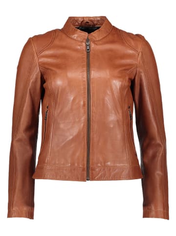 Bugatti Lederjacke in Hellbraun