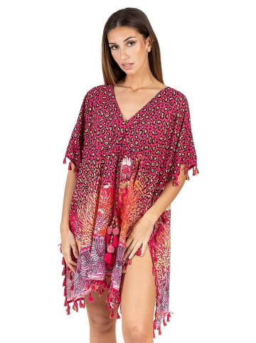 Isla Bonita by SIGRIS Kaftan in Orange/ Pink/ Rosa