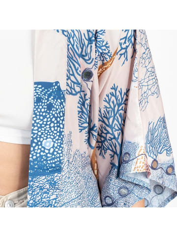 Isla Bonita by SIGRIS Kaftan in Beige/ Blau/ Creme