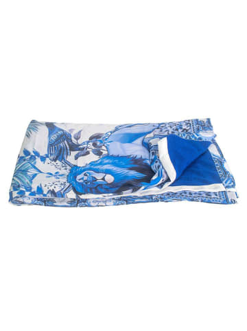 Isla Bonita by SIGRIS Pareo in Blau/ Weiß - (L)190 x (B)100 cm