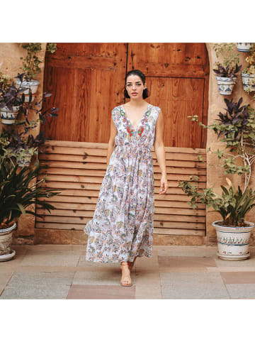 Isla Bonita by SIGRIS Jurk wit/meerkleurig