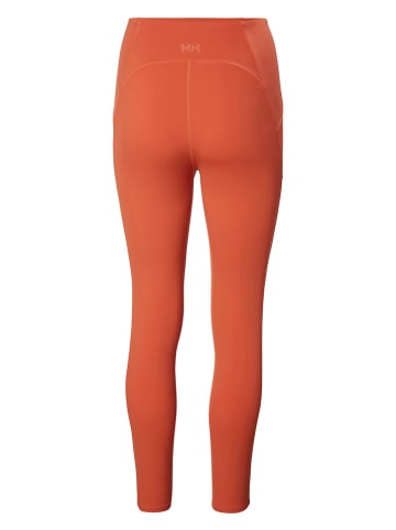 Helly Hansen Legginsy funkcyjne w kolorze pomarańczowym