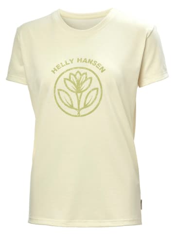 Helly Hansen Funktionsshirt "Skog Graphic Tee" in Gelb