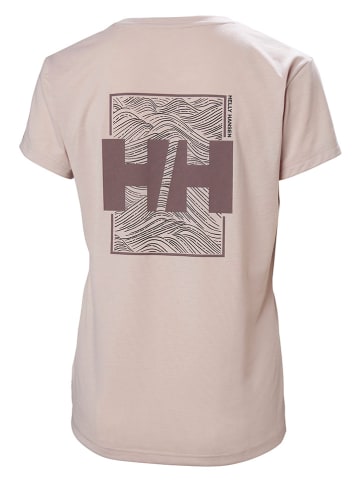 Helly Hansen Functioneel shirt "Skog Graphic Tee" lichtroze