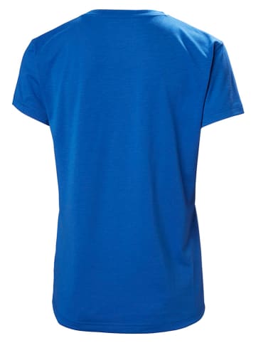 Helly Hansen Koszulka funkcyjna "Skog Graphic Tee" w kolorze niebieskim