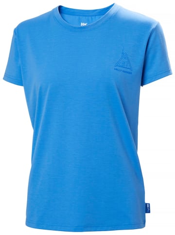 Helly Hansen Funktionsshirt "Skog Graphic Tee" in Blau