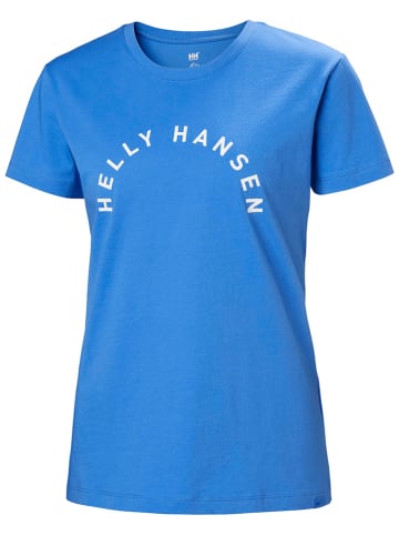 Helly Hansen Functioneel shirt "F2F Cotton Tee 2.0" blauw