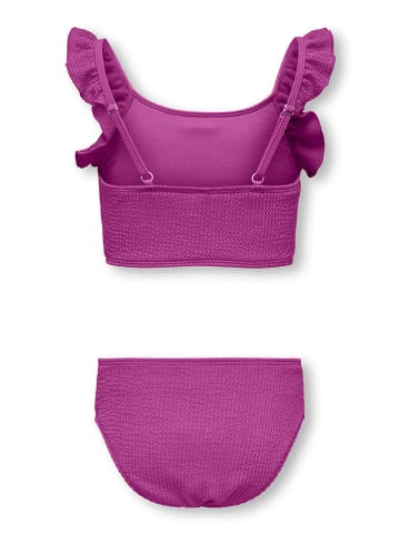 KIDS ONLY Bikini "Wave" w kolorze fioletowym