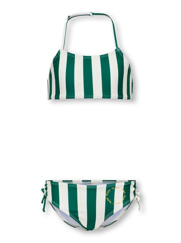 KIDS ONLY Bikini "Holiday" w kolorze zielonym