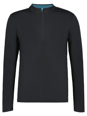 rukka Funktionslongsleeve "Murtu" in Schwarz/ Türkis